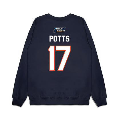 Syracuse - NCAA Women's Basketball : Madeline Potts - NCAA® March Madness® 2026 Premium Crewneck Sweatshirt-1