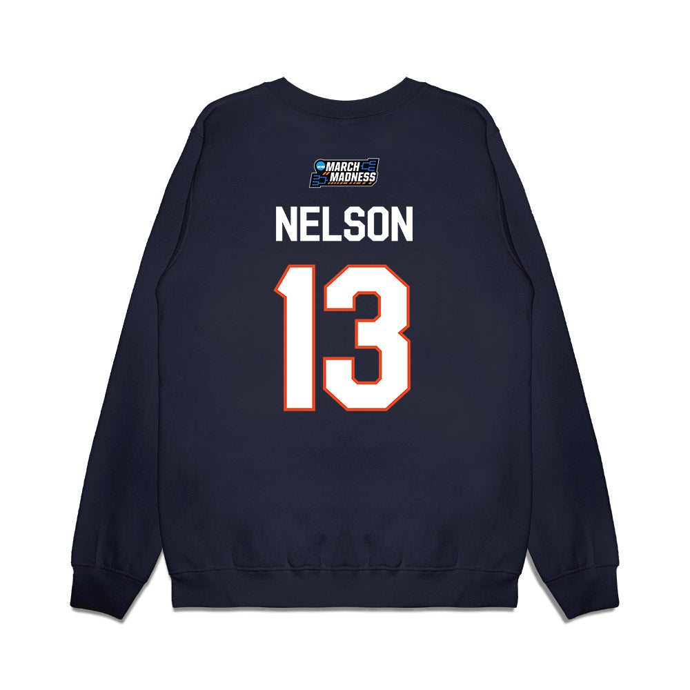 Syracuse - NCAA Women's Basketball : Camdyn Nelson - NCAA® March Madness® 2026 Premium Crewneck Sweatshirt-1