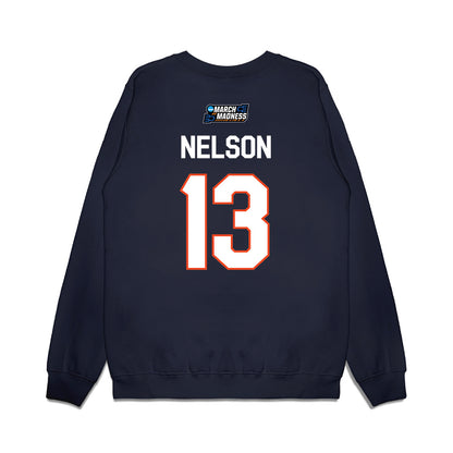 Syracuse - NCAA Women's Basketball : Camdyn Nelson - NCAA® March Madness® 2026 Premium Crewneck Sweatshirt-1