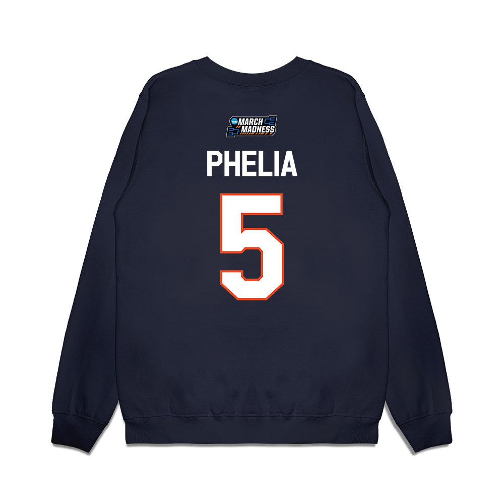 Syracuse - NCAA Women's Basketball : Laila Phelia - NCAA® March Madness® 2026 Premium Crewneck Sweatshirt-1