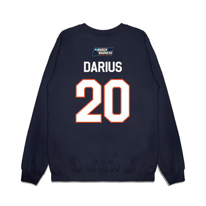 Syracuse - NCAA Women's Basketball : Dominique Darius - NCAA® March Madness® 2026 Premium Crewneck Sweatshirt-1