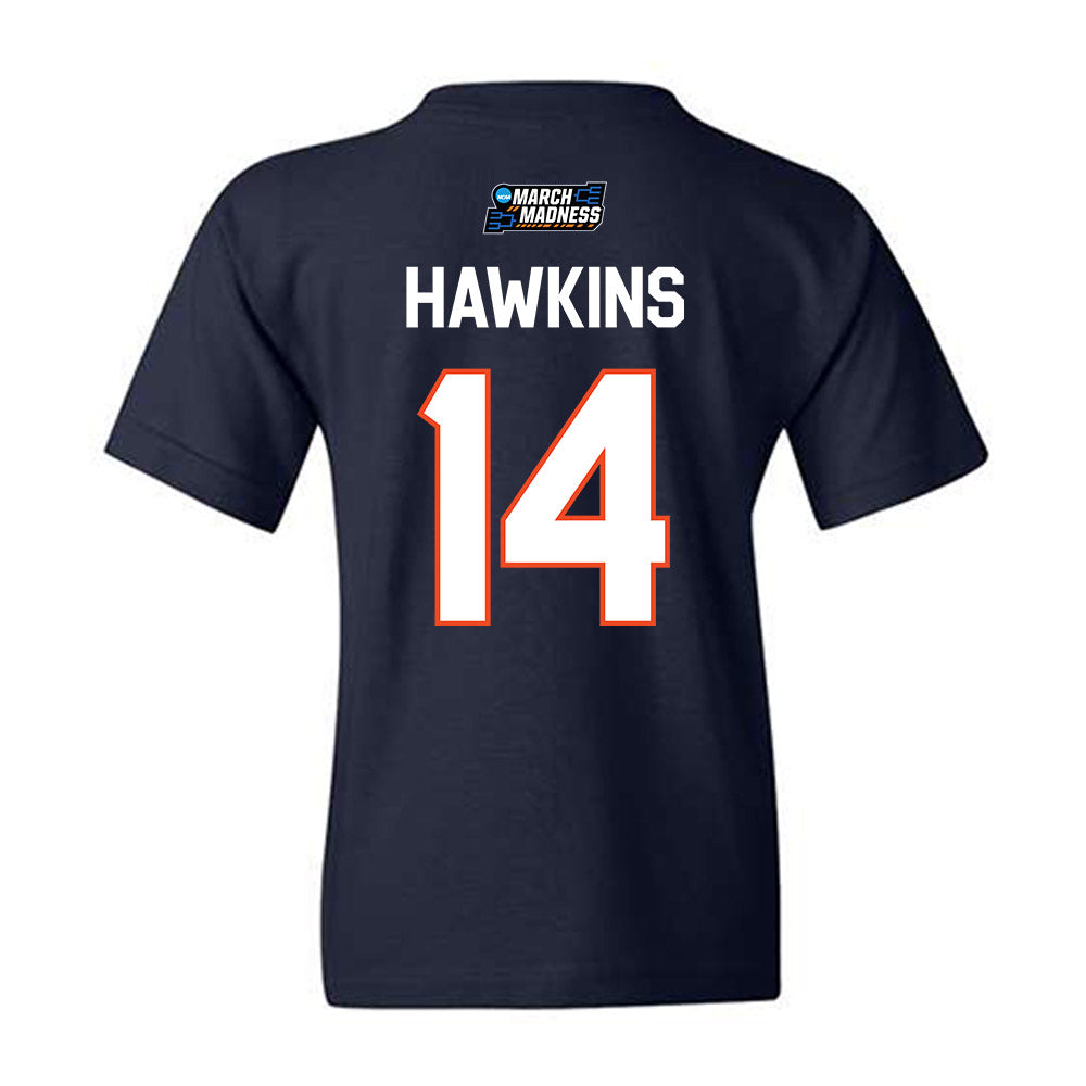 Syracuse - NCAA Women's Basketball : Shy Hawkins - NCAA® March Madness® 2026 Youth T-Shirt-1