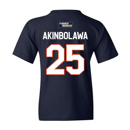 Syracuse - NCAA Women's Basketball : Oyindamola Akinbolawa - NCAA® March Madness® 2026 Youth T-Shirt-1