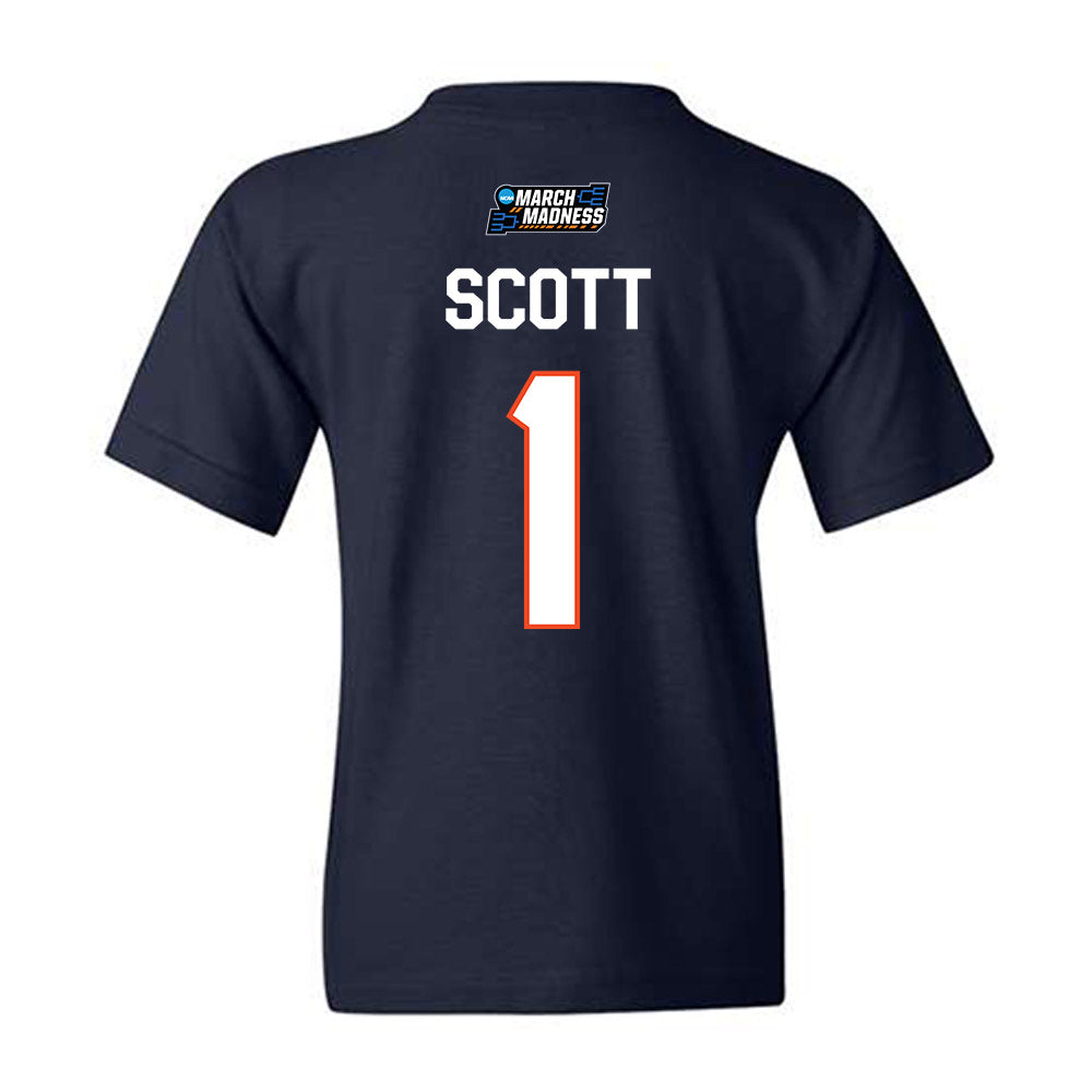 Syracuse - NCAA Women's Basketball : Keira Scott - NCAA® March Madness® 2026 Youth T-Shirt-1