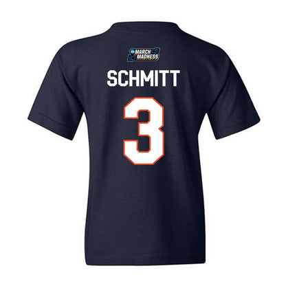 Syracuse - NCAA Women's Basketball : Olivia Schmitt - NCAA® March Madness® 2026 Youth T-Shirt-1