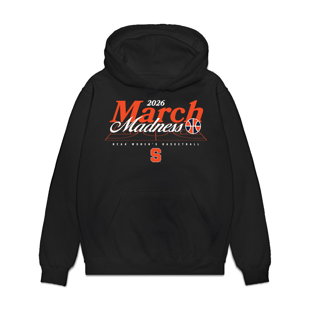 Syracuse - NCAA Women's Basketball : Madeline Potts - NCAA® March Madness® 2026 Premium Hooded Sweatshirt-0