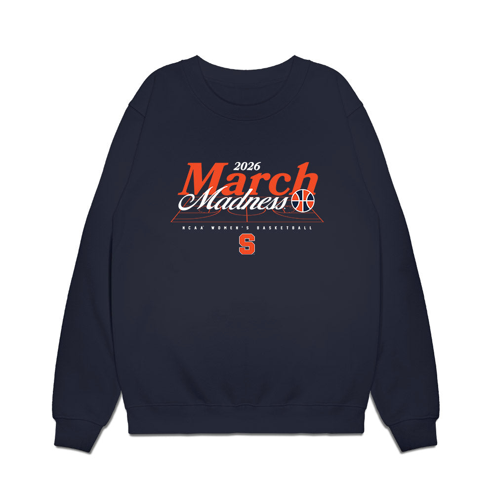Syracuse - NCAA Women's Basketball : Camdyn Nelson - NCAA® March Madness® 2026 Premium Crewneck Sweatshirt-0