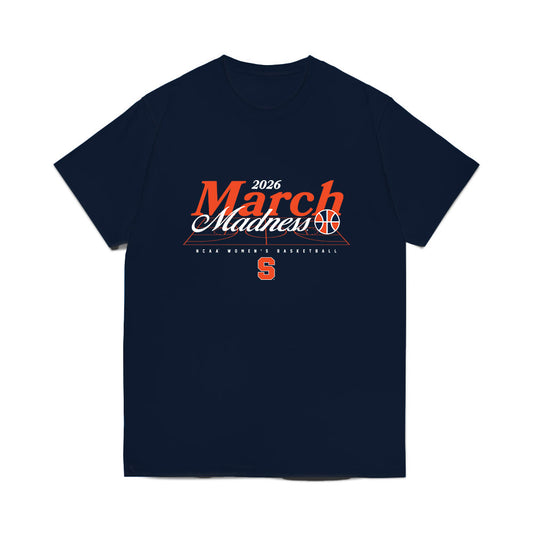 Syracuse - NCAA Women's Basketball : Justus Fitzgerald - NCAA® March Madness® 2026 Comfort Colors T-Shirt-0