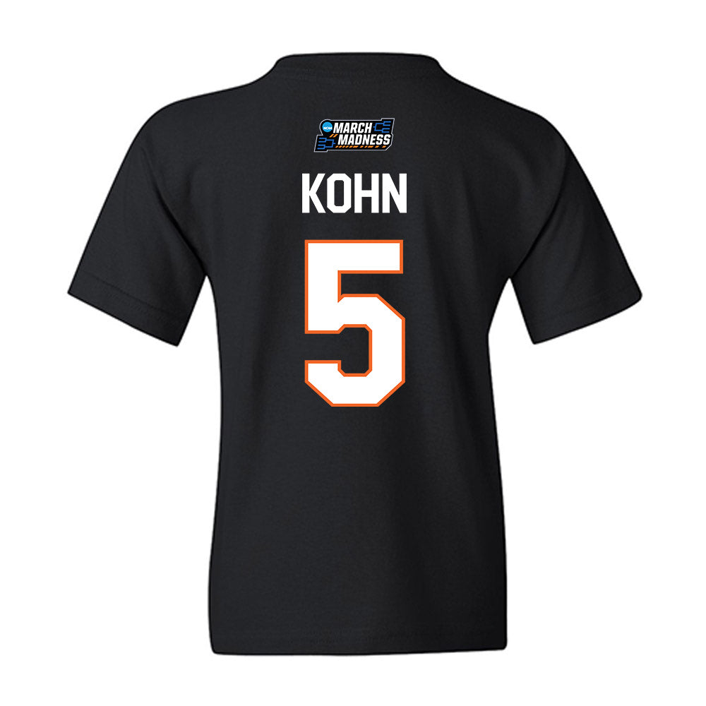 Clemson - NCAA Women's Basketball : Hannah Kohn - NCAA® March Madness® 2026 Youth T-Shirt-1