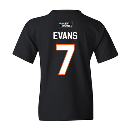 Clemson - NCAA Women's Basketball : Summah Evans - NCAA® March Madness® 2026 Youth T-Shirt-1