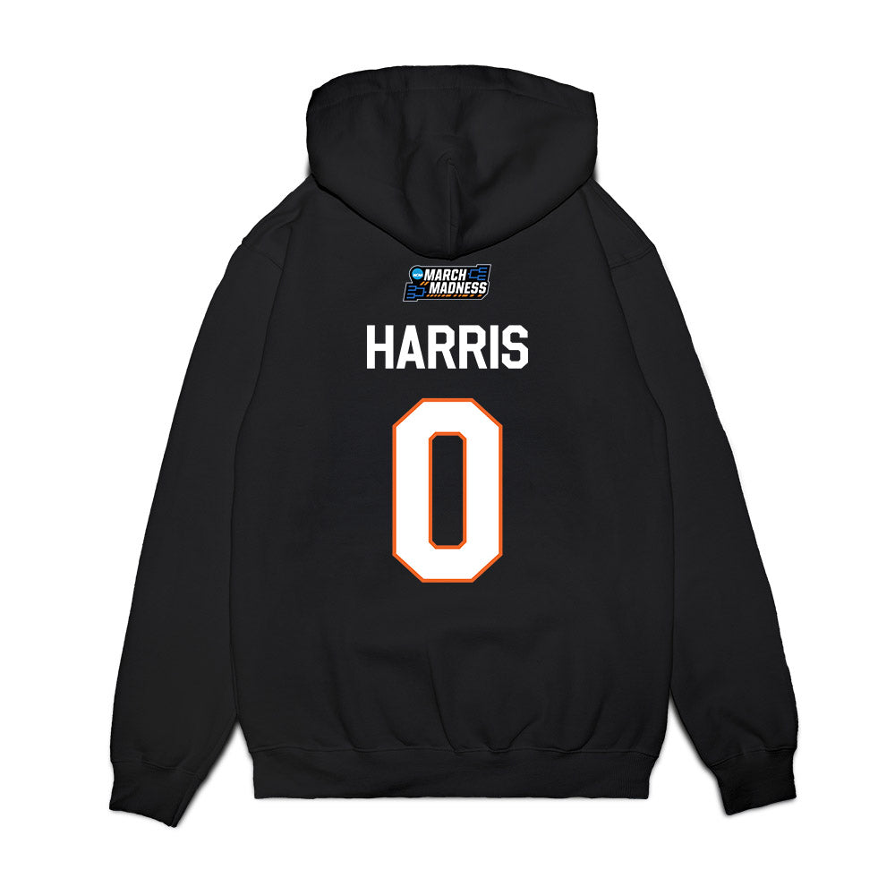 Clemson - NCAA Women's Basketball : Holland Harris - NCAA® March Madness® 2026 Premium Hooded Sweatshirt-1