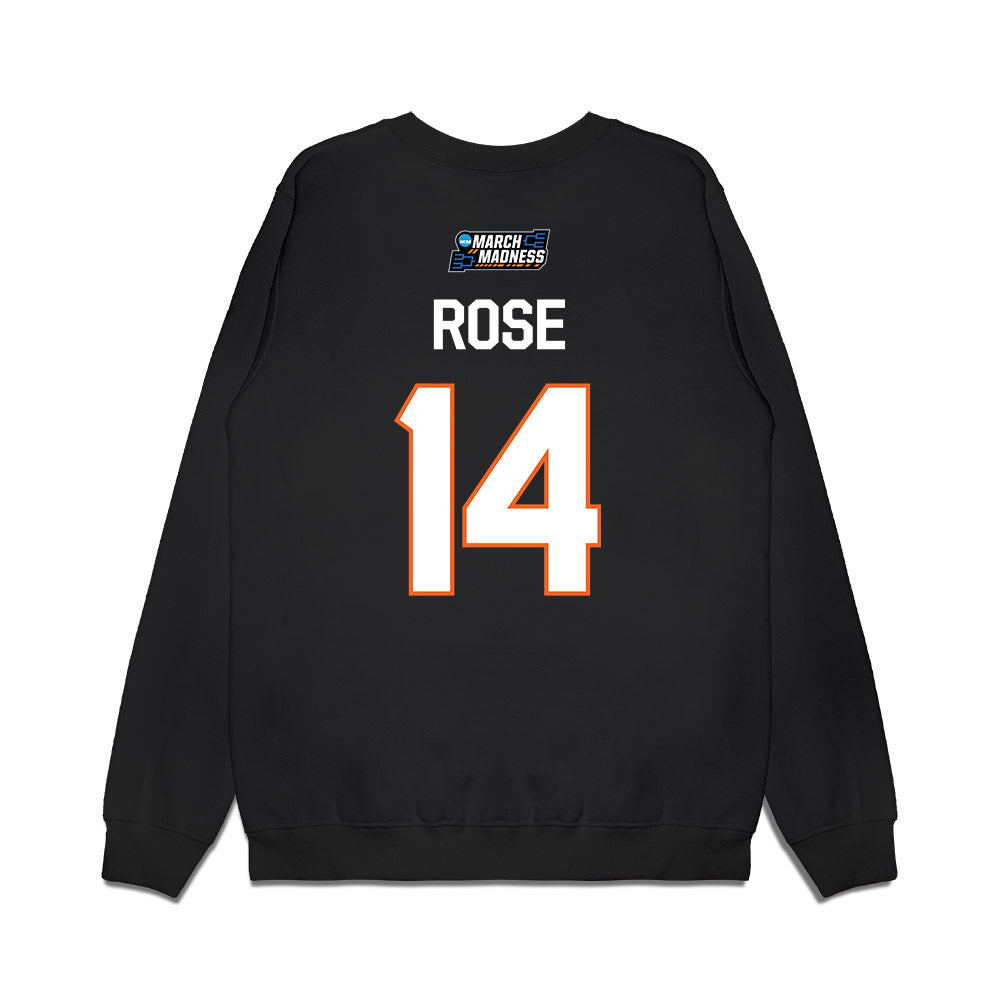 Clemson - NCAA Women's Basketball : Rachael Rose - NCAA® March Madness® 2026 Premium Crewneck Sweatshirt-1