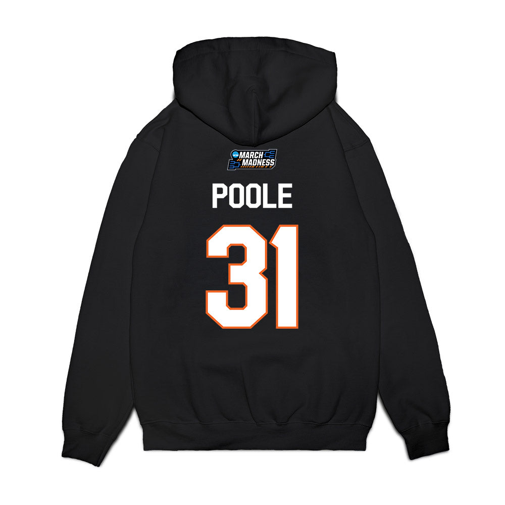 Clemson - NCAA Women's Basketball : Anya Poole - NCAA® March Madness® 2026 Premium Hooded Sweatshirt-1