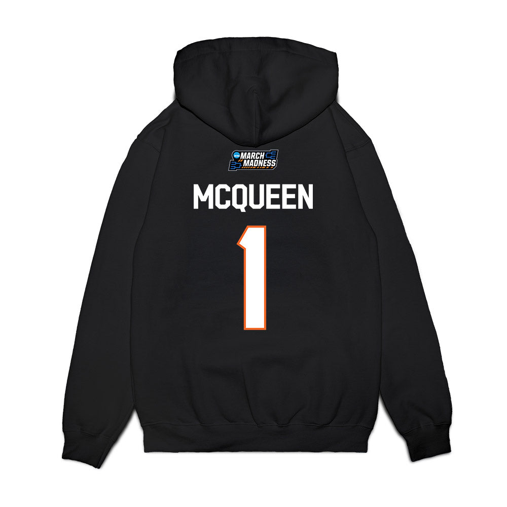 Clemson - NCAA Women's Basketball : Loyal McQueen - NCAA® March Madness® 2026 Premium Hooded Sweatshirt-1