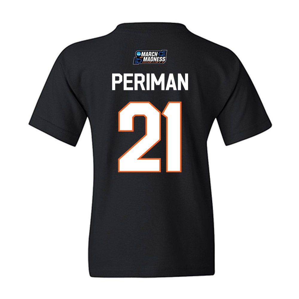 Clemson - NCAA Women's Basketball : Hadley Periman - NCAA® March Madness® 2026 Youth T-Shirt-1