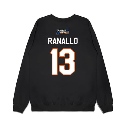 Clemson - NCAA Women's Basketball : Bella Ranallo - NCAA® March Madness® 2026 Premium Crewneck Sweatshirt-1