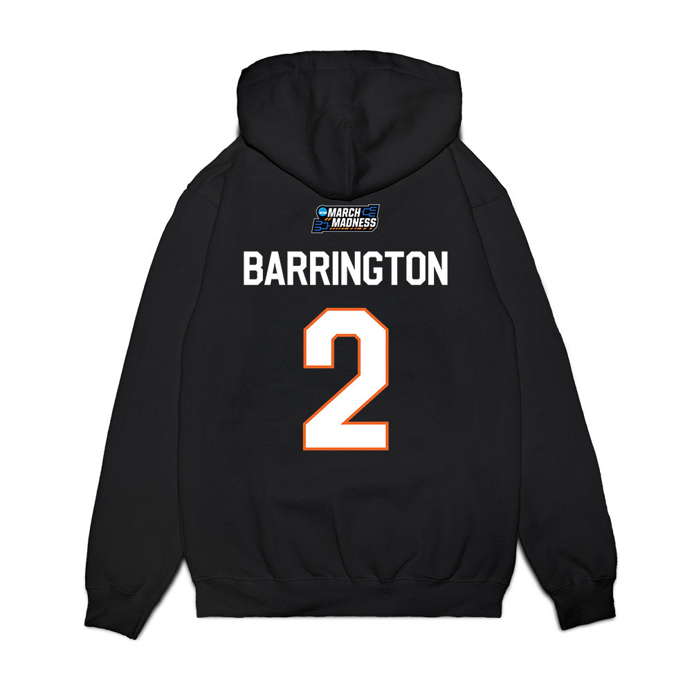 Clemson - NCAA Women's Basketball : Kinsley Barrington - NCAA® March Madness® 2026 Premium Hooded Sweatshirt-1