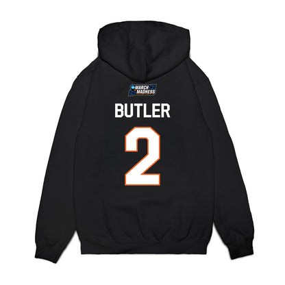 Clemson - NCAA Women's Basketball : Ja'Kerra Butler - NCAA® March Madness® 2026 Premium Hooded Sweatshirt-1