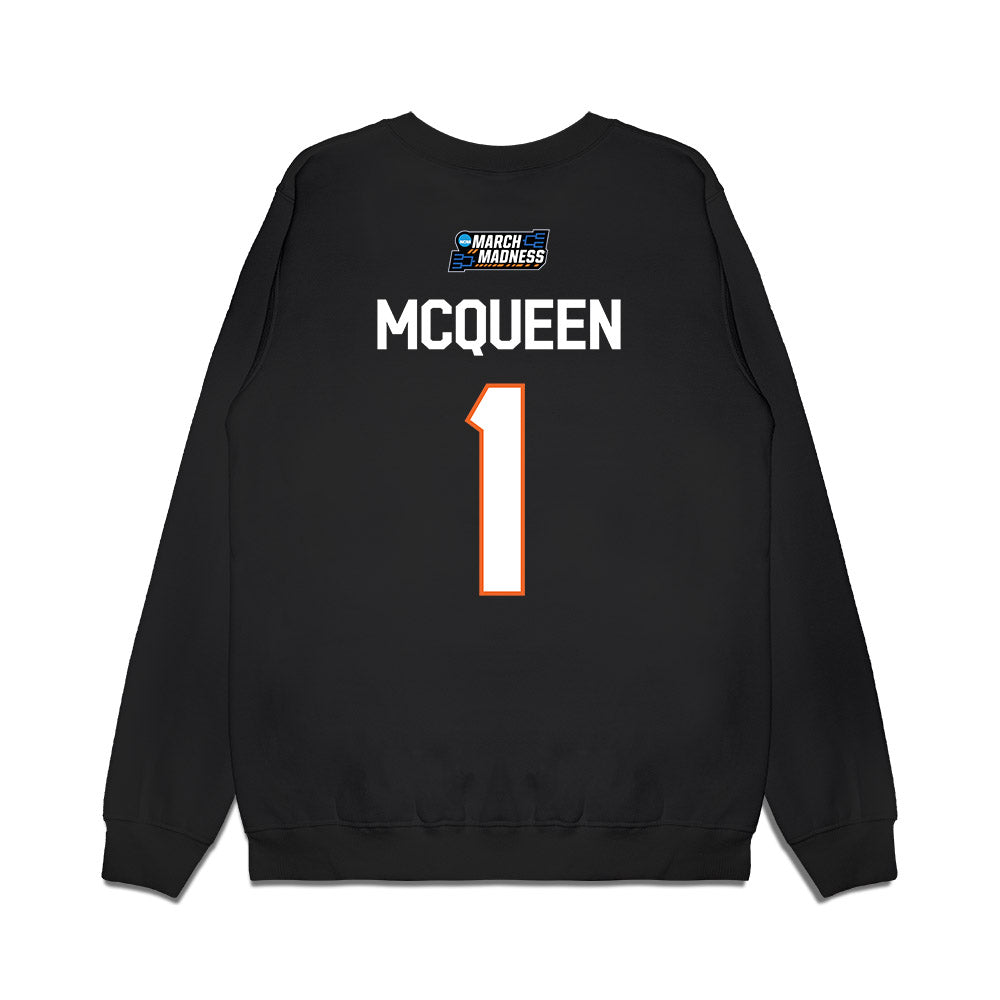 Clemson - NCAA Women's Basketball : Loyal McQueen - NCAA® March Madness® 2026 Premium Crewneck Sweatshirt-1