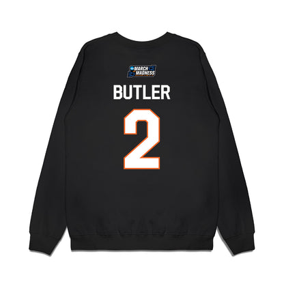 Clemson - NCAA Women's Basketball : Ja'Kerra Butler - NCAA® March Madness® 2026 Premium Crewneck Sweatshirt-1