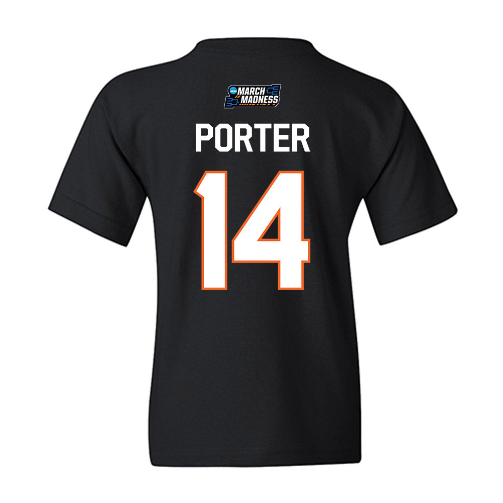 Clemson - NCAA Women's Basketball : Addie Porter - NCAA® March Madness® 2026 Youth T-Shirt-1