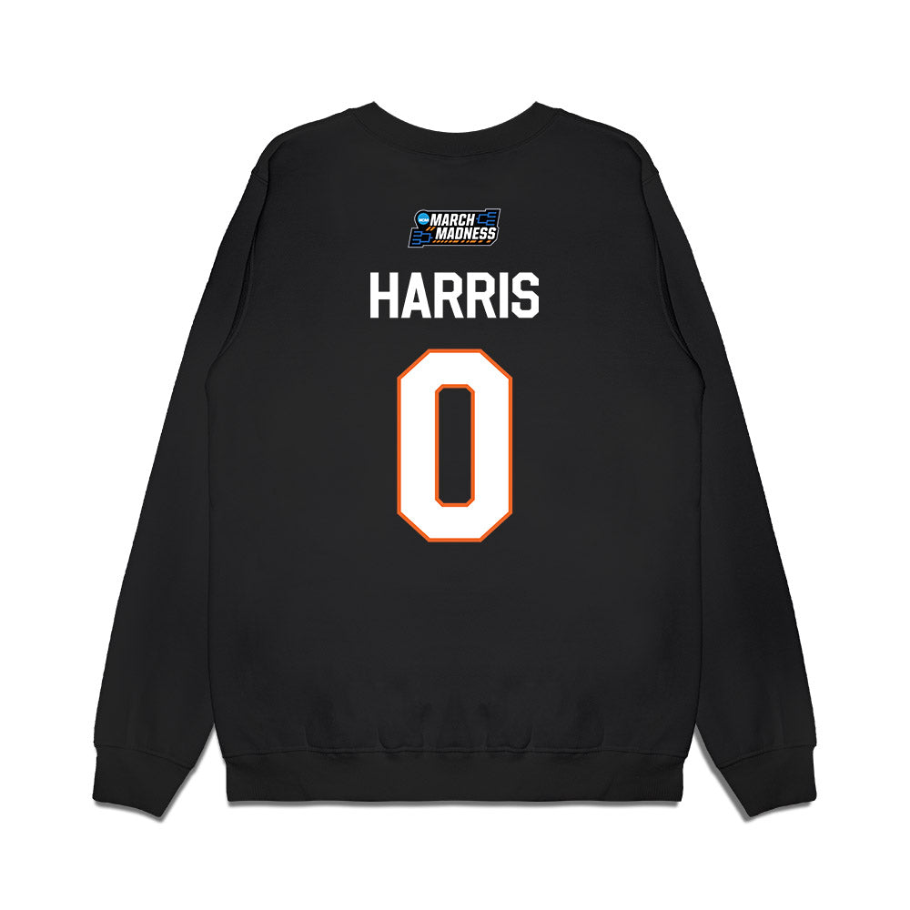 Clemson - NCAA Women's Basketball : Holland Harris - NCAA® March Madness® 2026 Premium Crewneck Sweatshirt-1