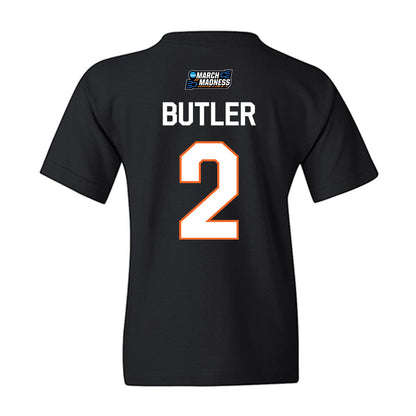Clemson - NCAA Women's Basketball : Ja'Kerra Butler - NCAA® March Madness® 2026 Youth T-Shirt-1