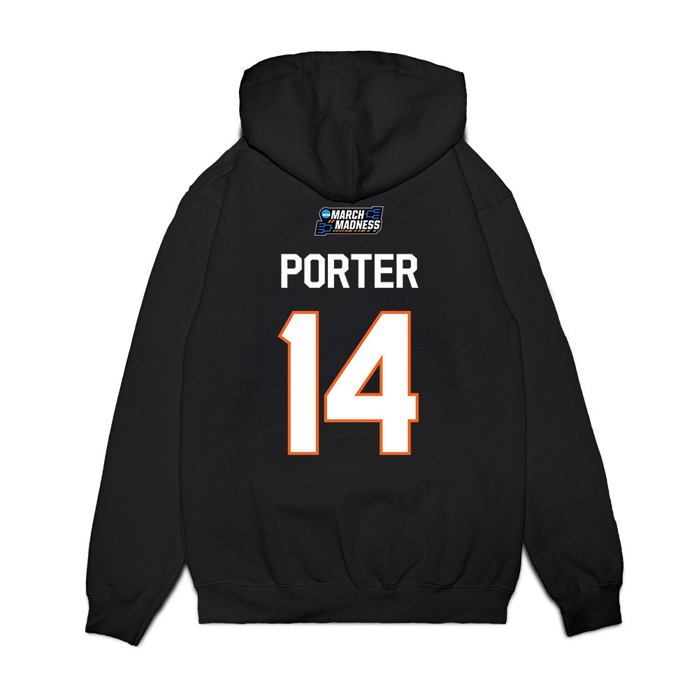 Clemson - NCAA Women's Basketball : Addie Porter - NCAA® March Madness® 2026 Premium Hooded Sweatshirt-1