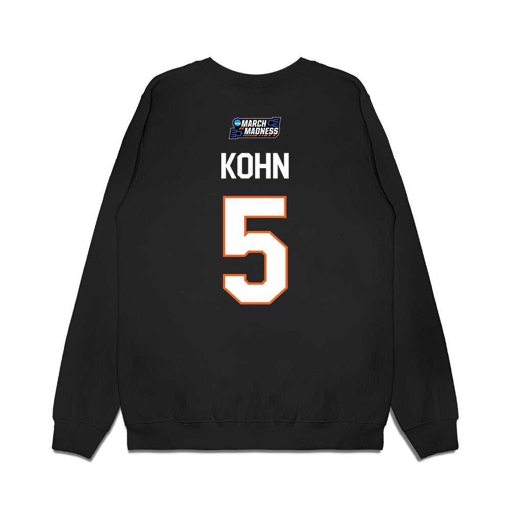 Clemson - NCAA Women's Basketball : Hannah Kohn - NCAA® March Madness® 2026 Premium Crewneck Sweatshirt-1