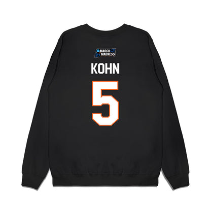 Clemson - NCAA Women's Basketball : Hannah Kohn - NCAA® March Madness® 2026 Premium Crewneck Sweatshirt-1