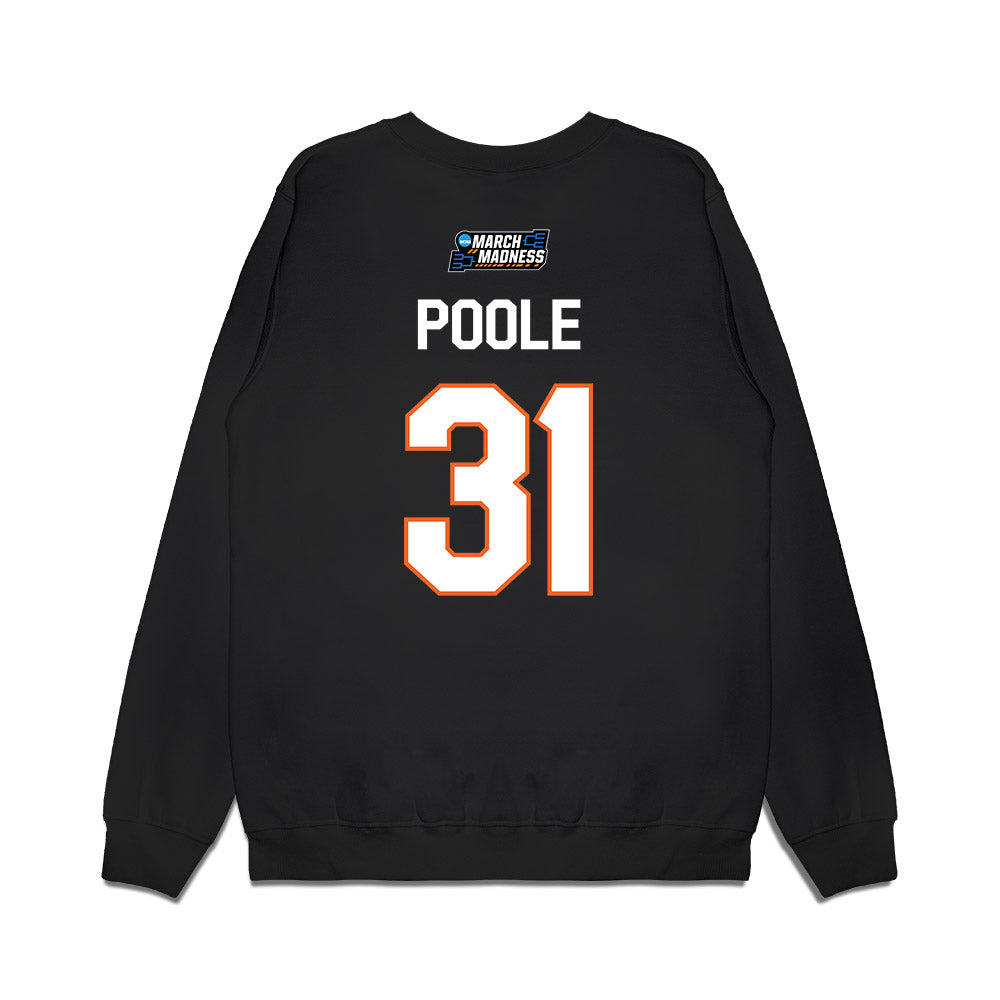 Clemson - NCAA Women's Basketball : Anya Poole - NCAA® March Madness® 2026 Premium Crewneck Sweatshirt-1