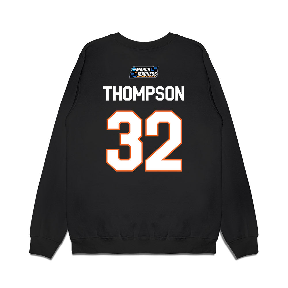 Clemson - NCAA Women's Basketball : RAVEN THOMPSON - NCAA® March Madness® 2026 Premium Crewneck Sweatshirt-1