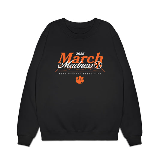 Clemson - NCAA Women's Basketball : Ja'Kerra Butler - NCAA® March Madness® 2026 Premium Crewneck Sweatshirt-0