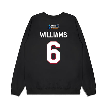 USC - NCAA Women's Basketball : Laura Williams - NCAA® March Madness® 2026 Premium Crewneck Sweatshirt-1