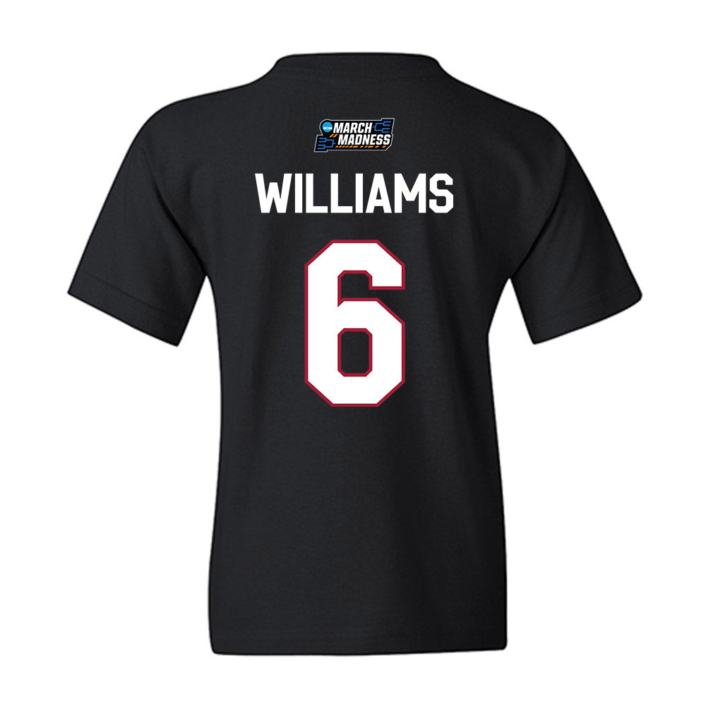 USC - NCAA Women's Basketball : Laura Williams - NCAA® March Madness® 2026 Youth T-Shirt-1