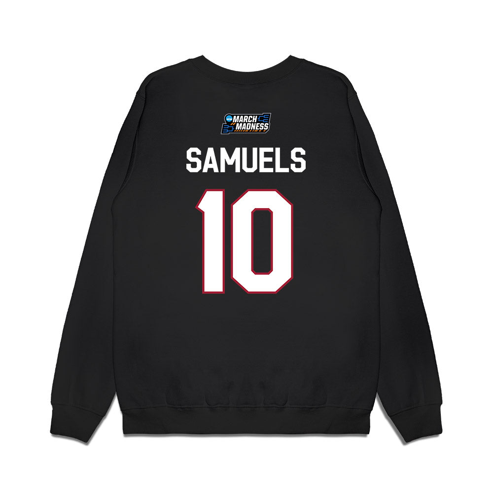 USC - NCAA Women's Basketball : Malia Samuels - NCAA® March Madness® 2026 Premium Crewneck Sweatshirt-1