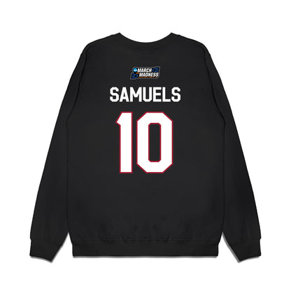 USC - NCAA Women's Basketball : Malia Samuels - NCAA® March Madness® 2026 Premium Crewneck Sweatshirt-1