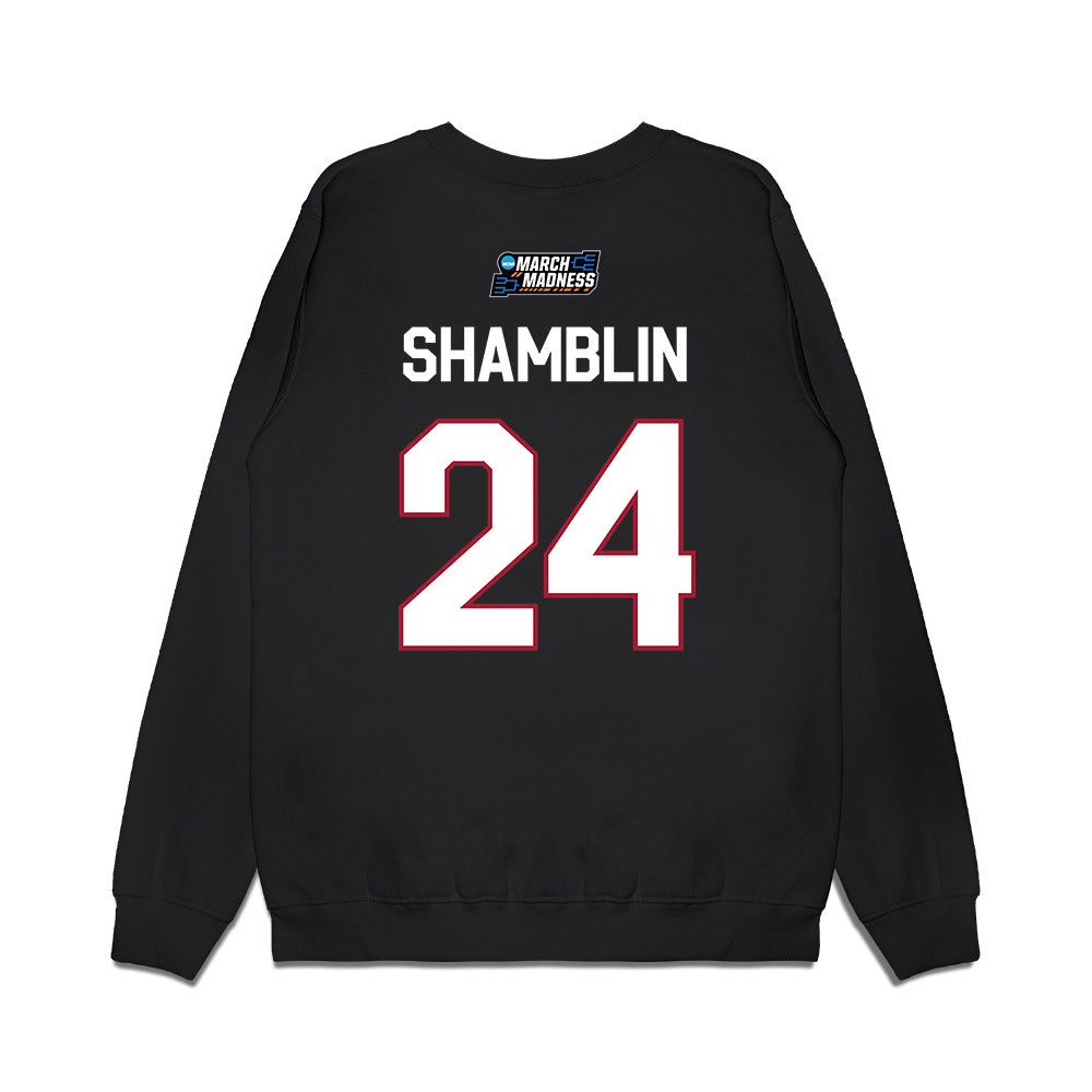 USC - NCAA Women's Basketball : Brooklyn Shamblin - NCAA® March Madness® 2026 Premium Crewneck Sweatshirt-1