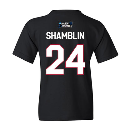 USC - NCAA Women's Basketball : Brooklyn Shamblin - NCAA® March Madness® 2026 Youth T-Shirt-1