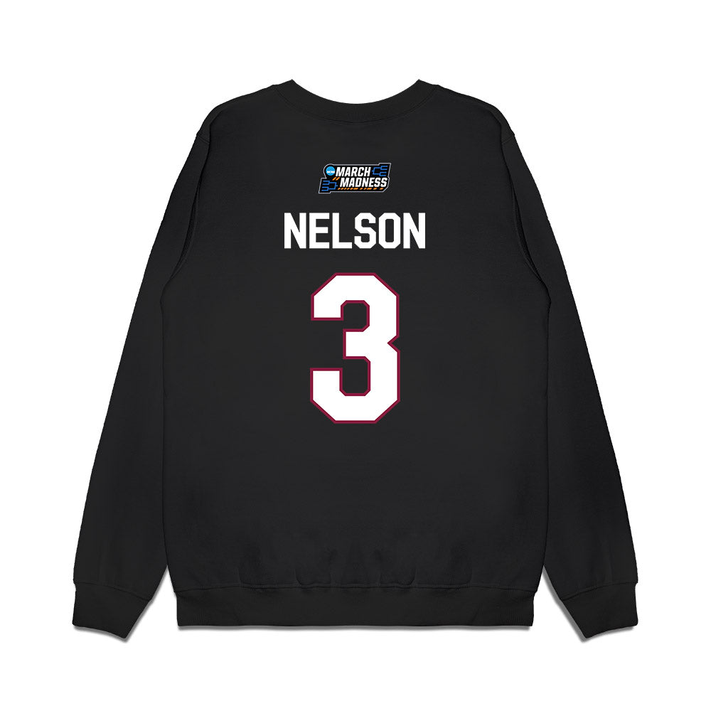 Virginia Tech - NCAA Women's Basketball : Mackenzie Nelson - NCAA® March Madness® 2026 Premium Crewneck Sweatshirt-1