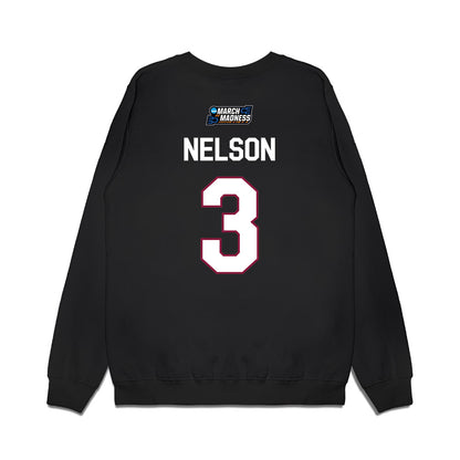 Virginia Tech - NCAA Women's Basketball : Mackenzie Nelson - NCAA® March Madness® 2026 Premium Crewneck Sweatshirt-1