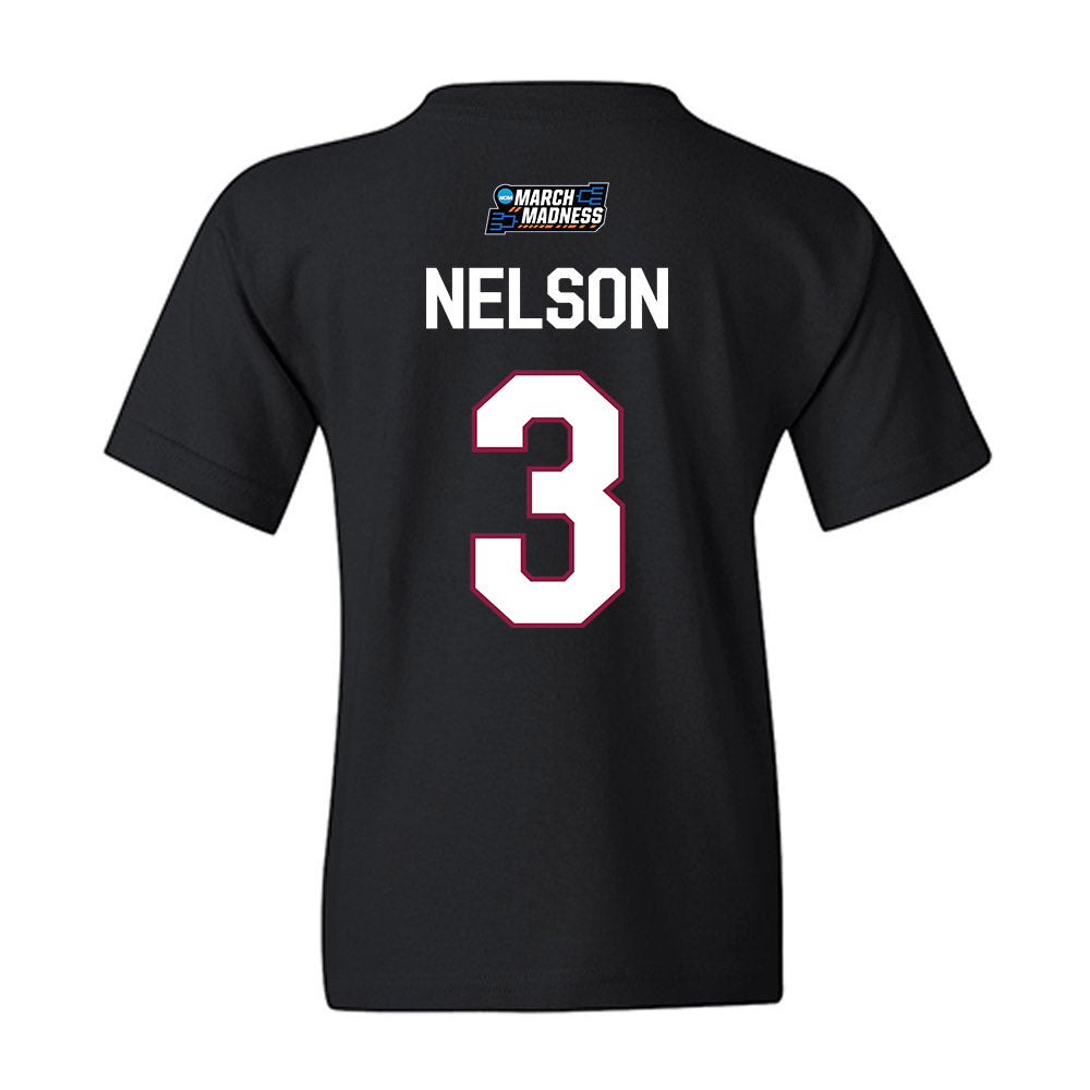 Virginia Tech - NCAA Women's Basketball : Mackenzie Nelson - NCAA® March Madness® 2026 Youth T-Shirt-1