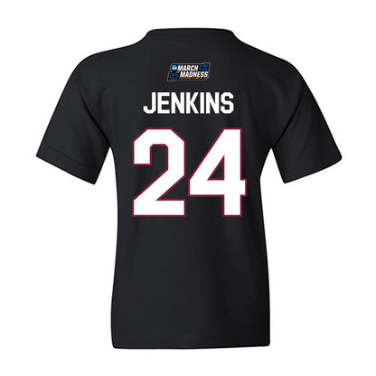 Virginia Tech - NCAA Women's Basketball : Amani Jenkins - NCAA® March Madness® 2026 Youth T-Shirt-1