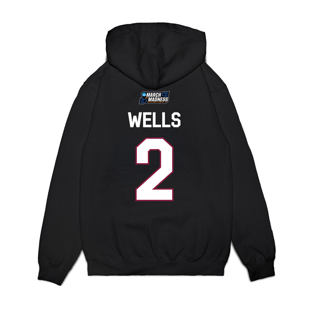 Virginia Tech - NCAA Women's Basketball : Leila Wells - NCAA® March Madness® 2026 Premium Hooded Sweatshirt-1