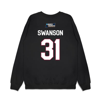 Virginia Tech - NCAA Women's Basketball : Sophie Swanson - NCAA® March Madness® 2026 Premium Crewneck Sweatshirt-1