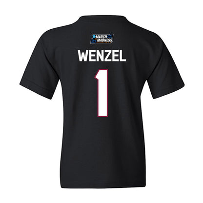 Virginia Tech - NCAA Women's Basketball : Carleigh Wenzel - NCAA® March Madness® 2026 Youth T-Shirt-1