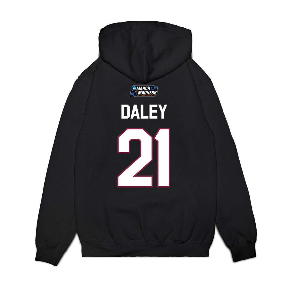 Virginia Tech - NCAA Women's Basketball : Melannie Daley - NCAA® March Madness® 2026 Premium Hooded Sweatshirt-1