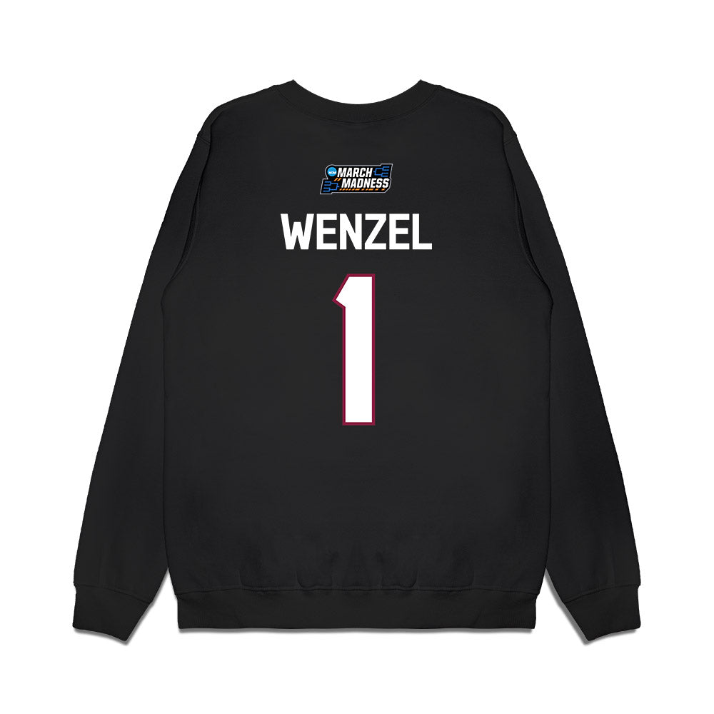 Virginia Tech - NCAA Women's Basketball : Carleigh Wenzel - NCAA® March Madness® 2026 Premium Crewneck Sweatshirt-1