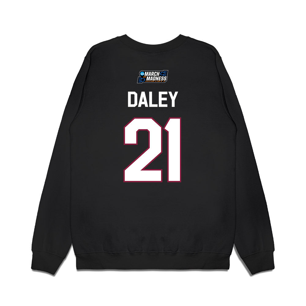 Virginia Tech - NCAA Women's Basketball : Melannie Daley - NCAA® March Madness® 2026 Premium Crewneck Sweatshirt-1
