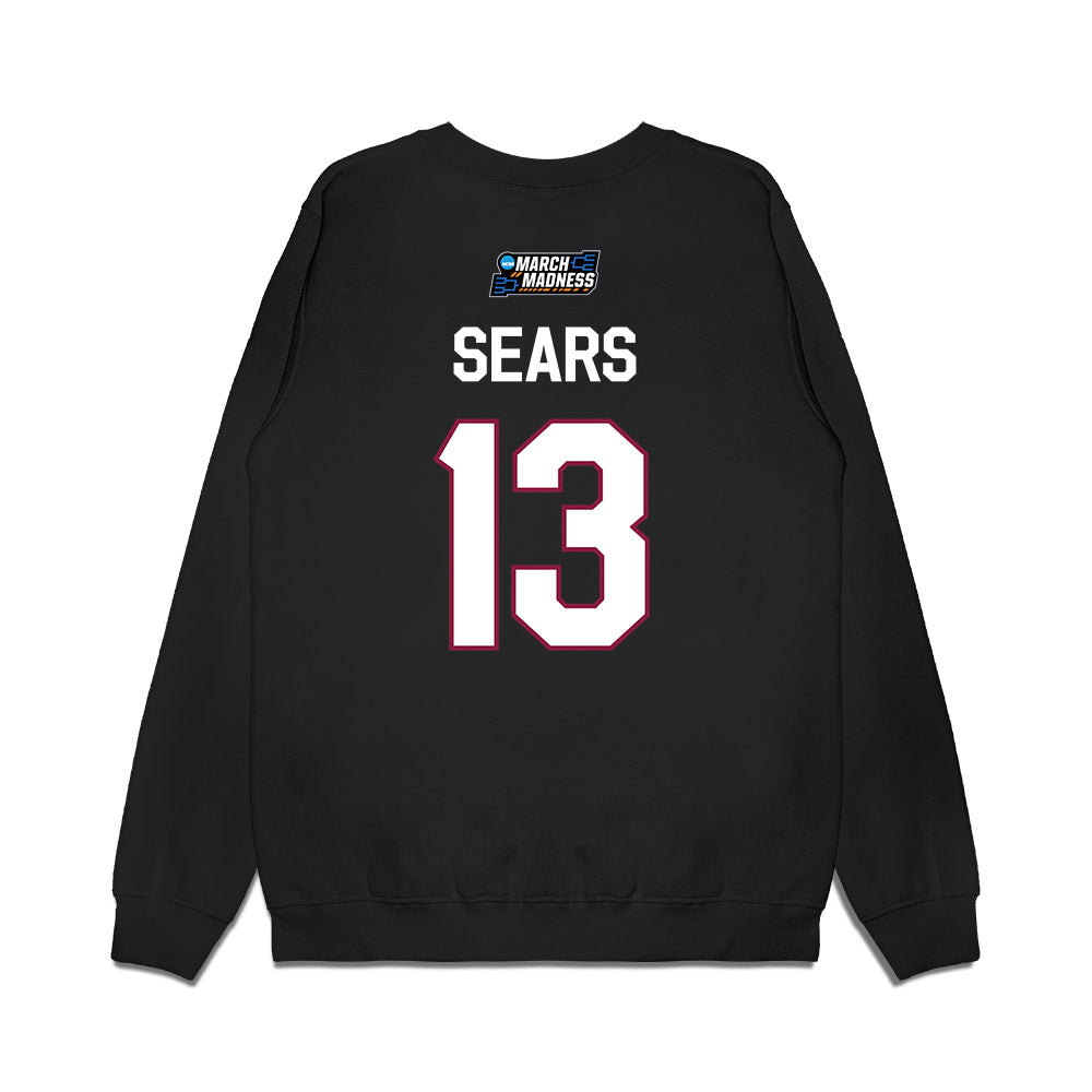Virginia Tech - NCAA Women's Basketball : Kate Sears - NCAA® March Madness® 2026 Premium Crewneck Sweatshirt-1